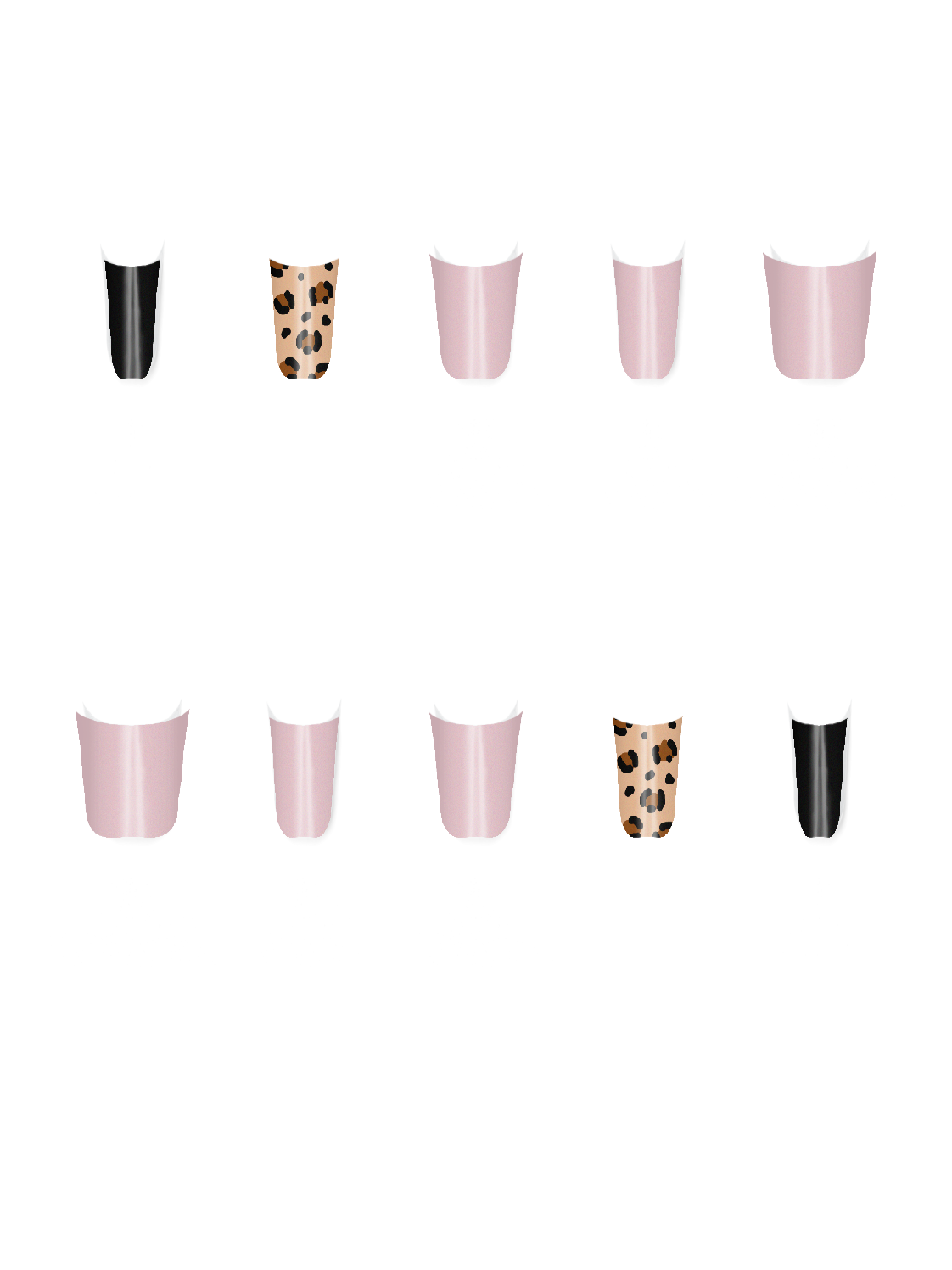 Handmade Acrylic Press On Nails By @pinkk&glitter.nails DdGeN6wXXadPP9uFbDP3 (Custom)