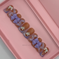 Nailzotica French Tip Reusable Acrylic Gel UV High Quality Handmade Luxury Press On Nails