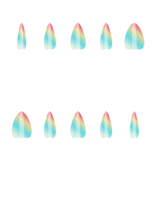 Handmade Acrylic Press On Nails By @mistfluers yQTWed2egoiry5xjnEWH