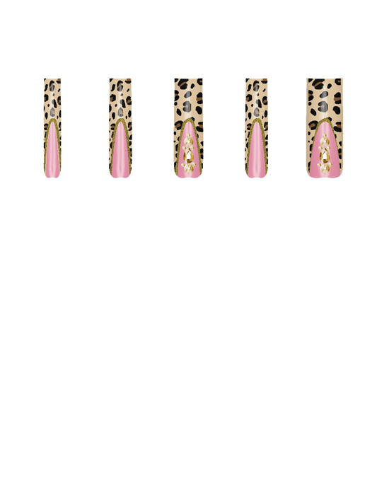 Gem Rhinestone Gold Bling  Handmade Acrylic Press On Nails By @user934319 qalfYa5egq6NZACgM1Wd